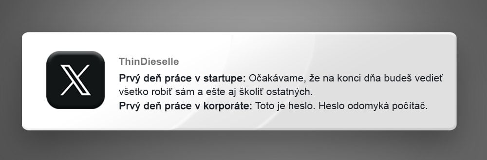 príspevky v ktorých sa nájde každý pracujúci človek