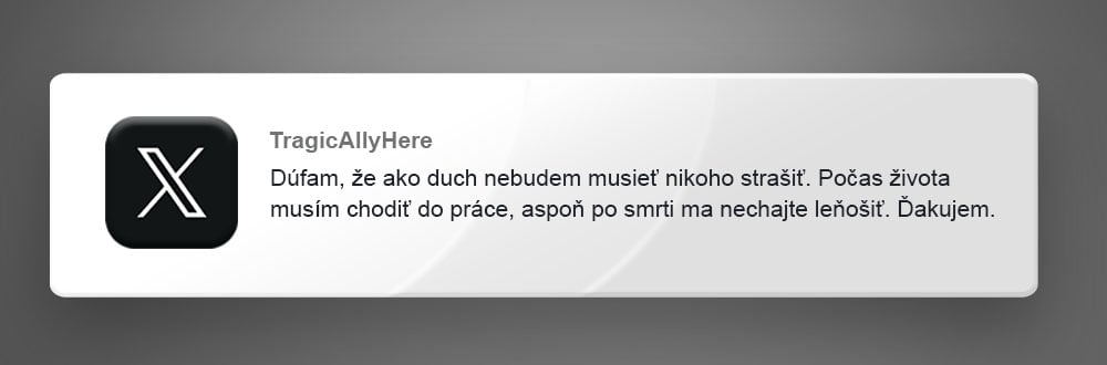 príspevky v ktorých sa nájde každý pracujúci človek