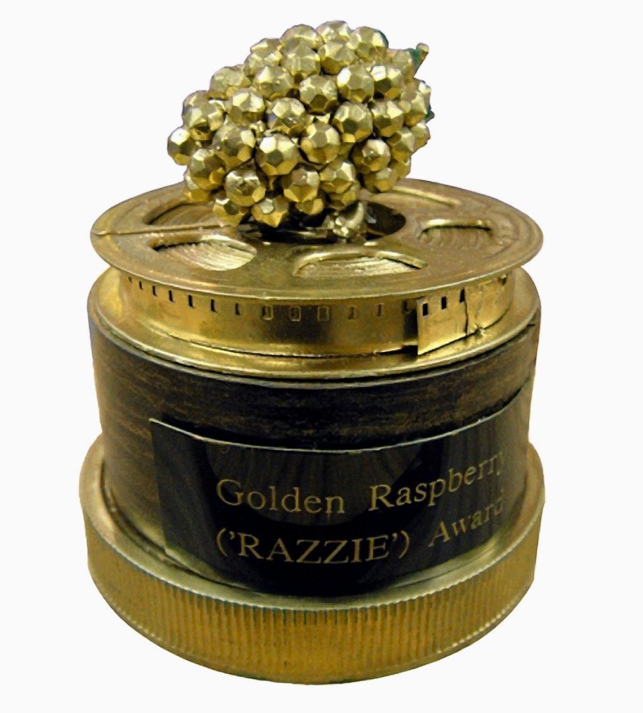 zlatá malina, zlaté maliny, filmy, najhoršie filmy roka, nominácie