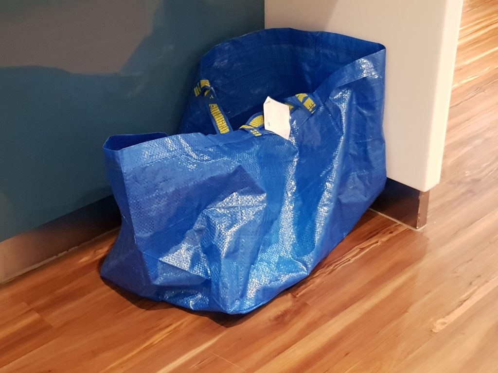 IKEA, obchod, tovar, FRAKTA, taška, zmena, Slovensko