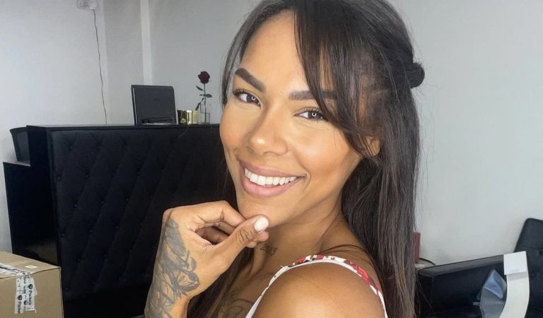 Angie Mangombe kontroverzná influencerka tehotenstvo