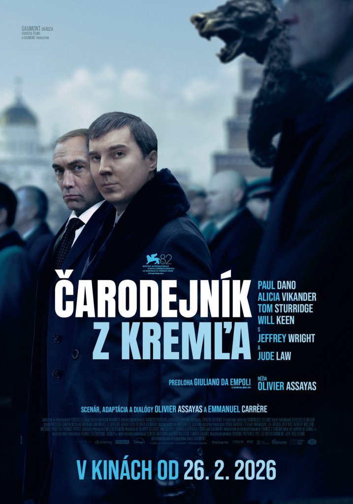 Čarodejník z Kremľa, triler, filmy, kino program, slovenské kino, kino premiéra, filmová novinka
