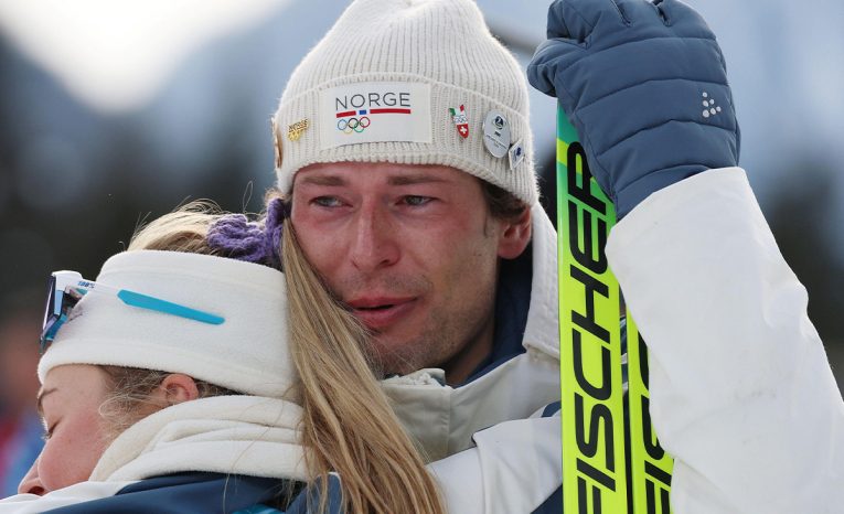 Sturla Holm Lægreid priznanie olympijské hry bronzová medaila