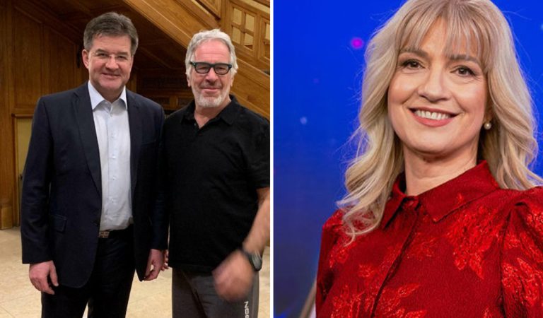 lajčák epstein hargašová manželka partnerstvo jeffrey škandál