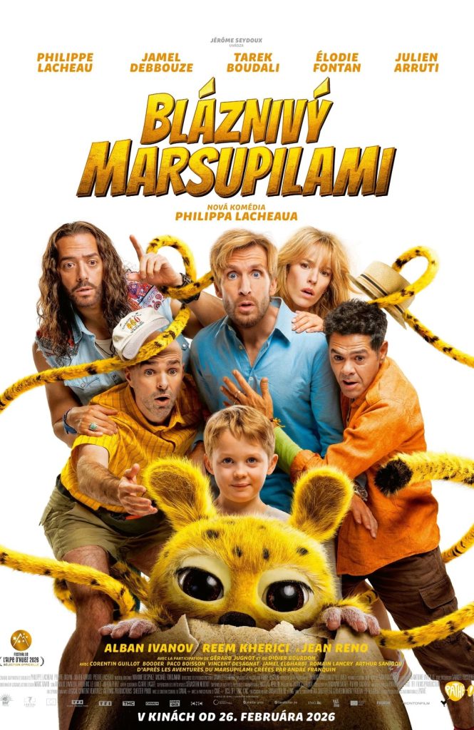 Bláznivý Marsupilami, komédia, filmy, kino program, slovenské kino, kino premiéra, filmová novinka