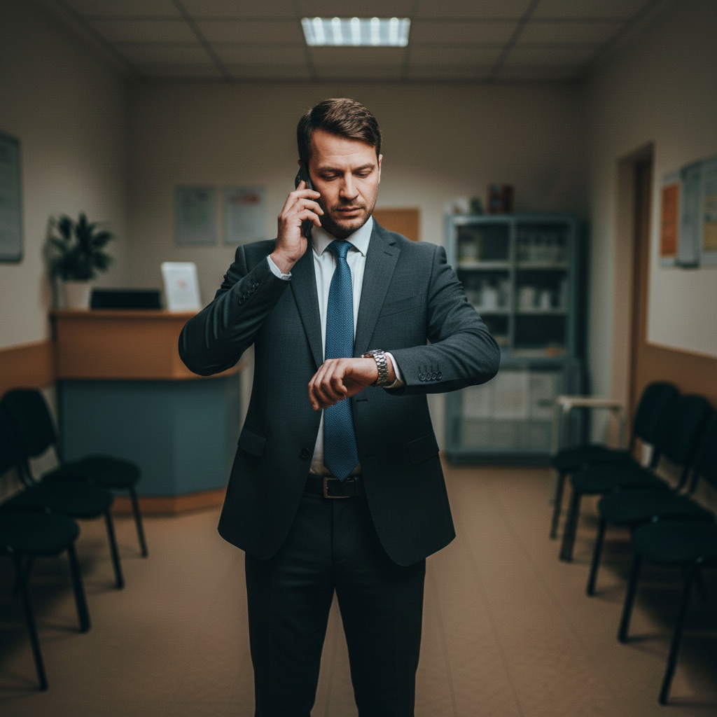 typy ľudí v čakárni