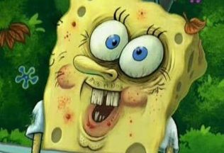 spongebob power rangers ADHD rozprávky animáky hlúpnutie