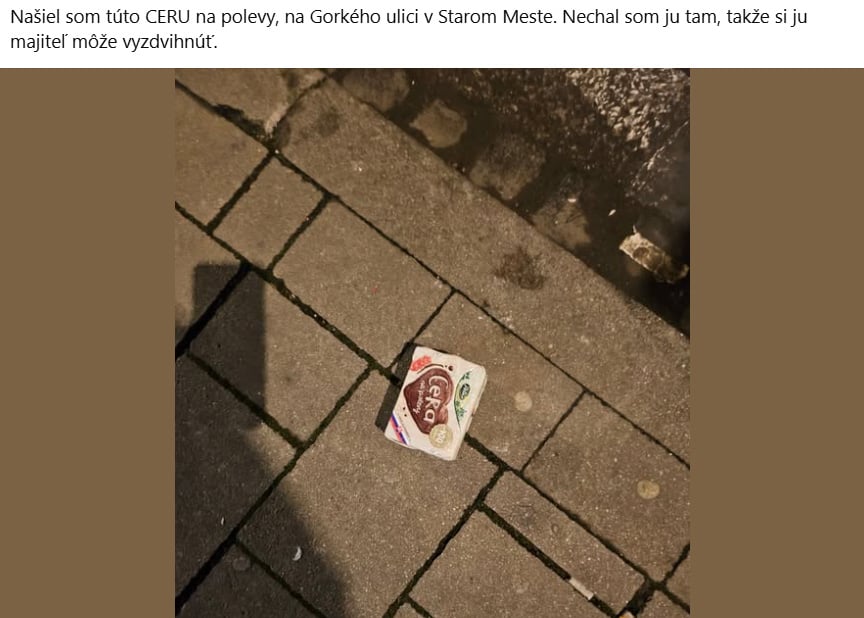 Slovenské online Straty a nálezy sú plné vtipných kuriozít