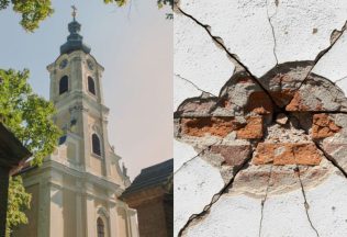 Zemetrasenie zanechalo na Slovensku škody. Poškodený bol aj 350 rokov starý kostol