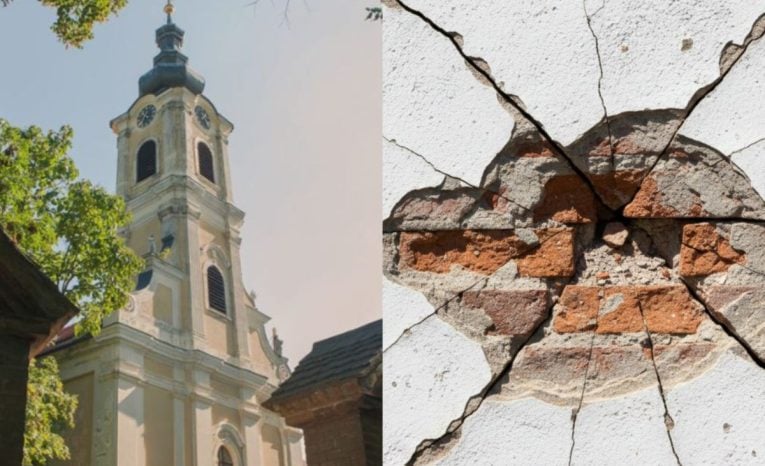 Zemetrasenie zanechalo na Slovensku škody. Poškodený bol aj 350 rokov starý kostol