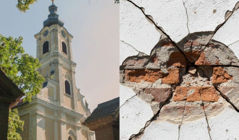 Zemetrasenie zanechalo na Slovensku škody. Poškodený bol aj 350 rokov starý kostol