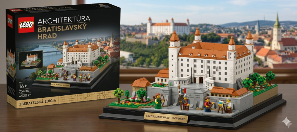 LEGO Slovensko: Pozri sa, ako by vyzerali Bojnický zámok či Čičmany ako stavebnice z kociek. Ktorý set by si si postavil ty?