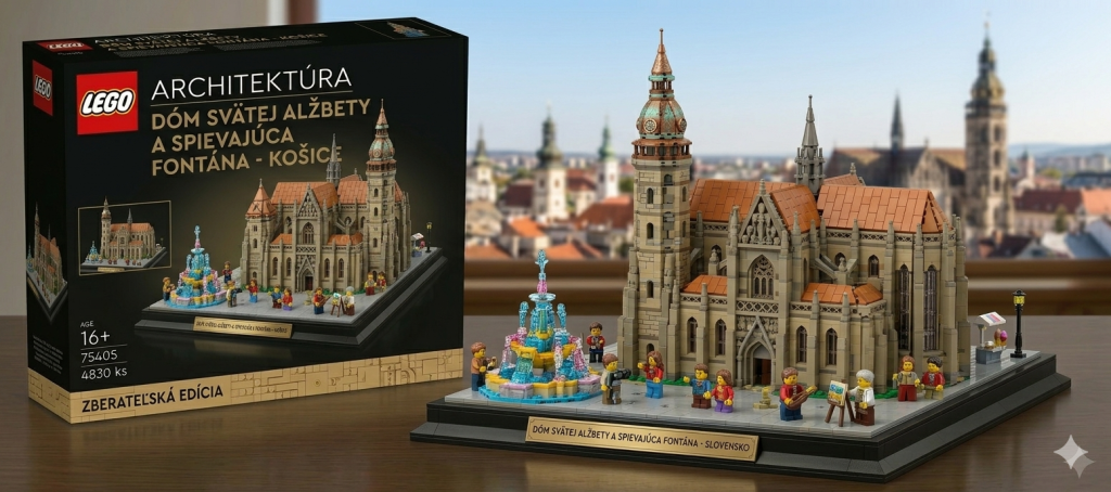 LEGO Slovensko: Pozri sa, ako by vyzerali Bojnický zámok či Čičmany ako stavebnice z kociek. Ktorý set by si si postavil ty?