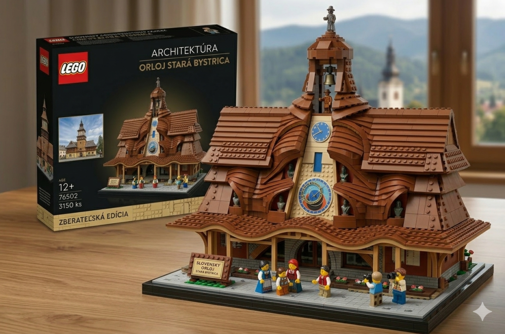 LEGO Slovensko: Pozri sa, ako by vyzerali Bojnický zámok či Čičmany ako stavebnice z kociek. Ktorý set by si si postavil ty?