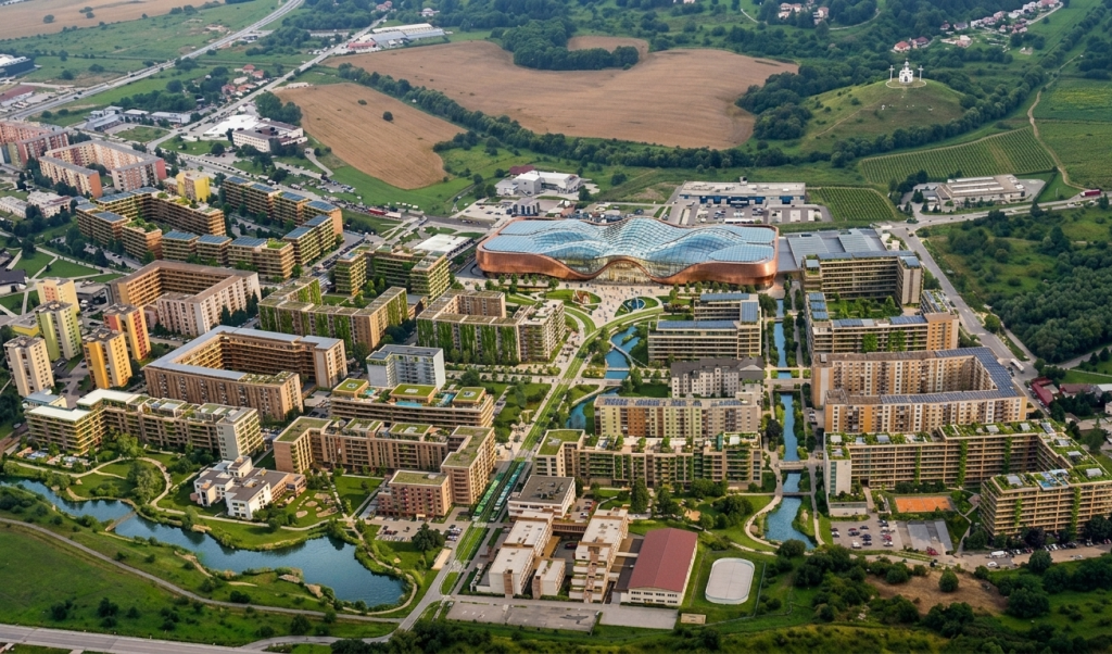 AI vytvorila zo známych slovenských sídlisk luxusné štvrte