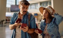 cestovanie slovensko slováci ľudia lietanie letisko qr kód