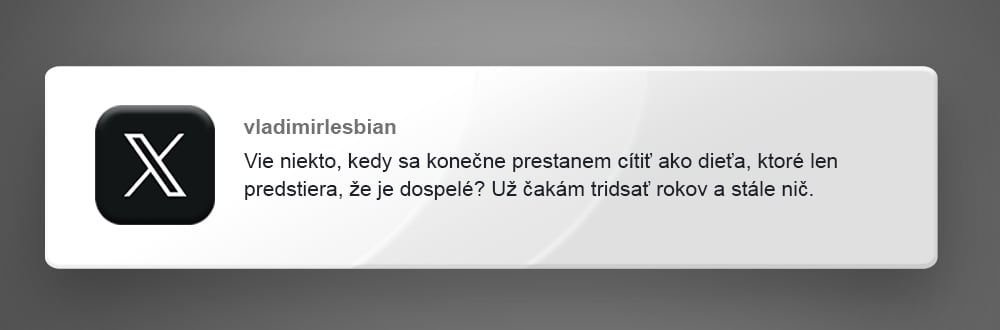 vtipné príspevky dospelosť