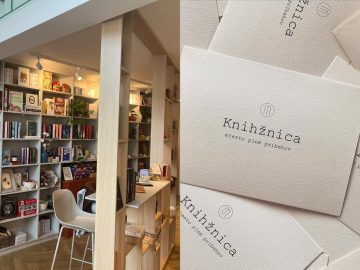 Knihžnica je jedinečný podnik v Bratislave, ktorý spája knižnicu a kaviareň.