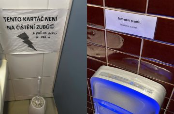 Sušič na ruky nie je pisoár. Česká skupina zbiera sarkastické odkazy pre intelektuálne slabších