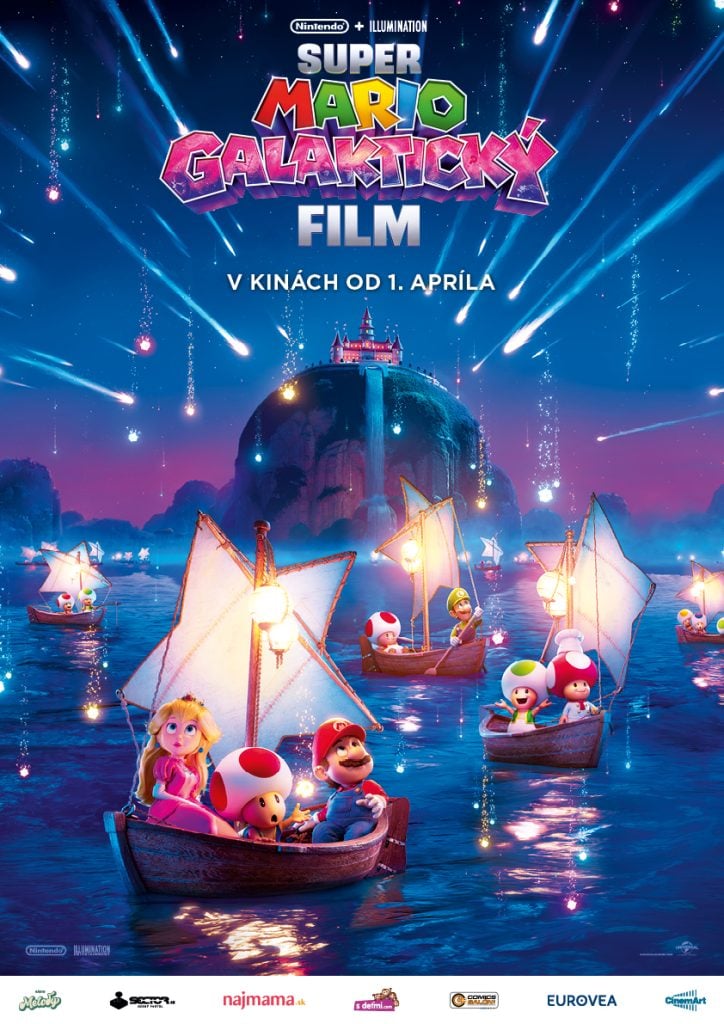 Super Mario: Galaktický film, filmy, animovaný film, kino program, slovenské kino, kino premiéra, filmová novinka