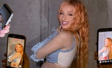 sima tehotná speváčka kontroverzia koncert