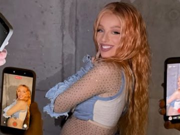 sima tehotná speváčka kontroverzia koncert