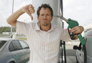 benzín, čerpacia stanica, tankovanie, Slovensko, ropná kríza