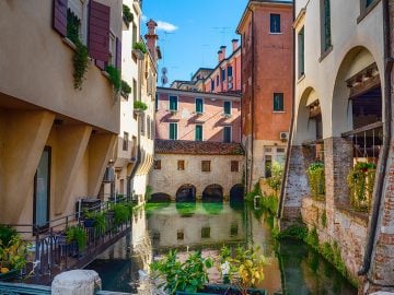 treviso taliansko dovolenka ľudia benátky