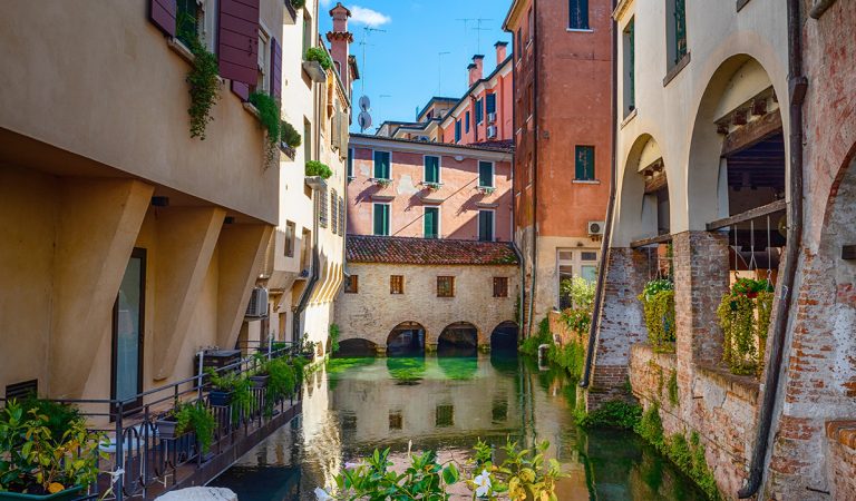 treviso taliansko dovolenka ľudia benátky