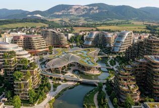 AI vytvorila zo známych slovenských sídlisk luxusné štvrte