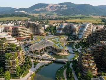 AI vytvorila zo známych slovenských sídlisk luxusné štvrte