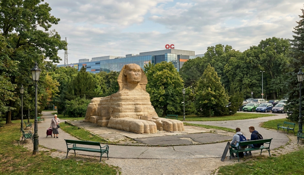 Takto by vyzerali svetové pamiatky v obklopení socialistickej architektúry podľa AI.
