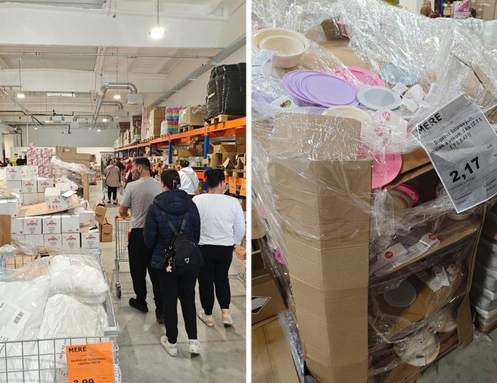 Nízke ceny, nízka kultúra. Navštívili sme predajňu ruského reťazca Mere v Nových Zámkoch