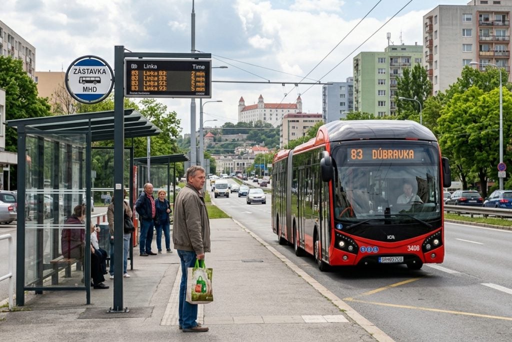 Toto sú najuletenejšie názvy zastávok MHD na Slovensku