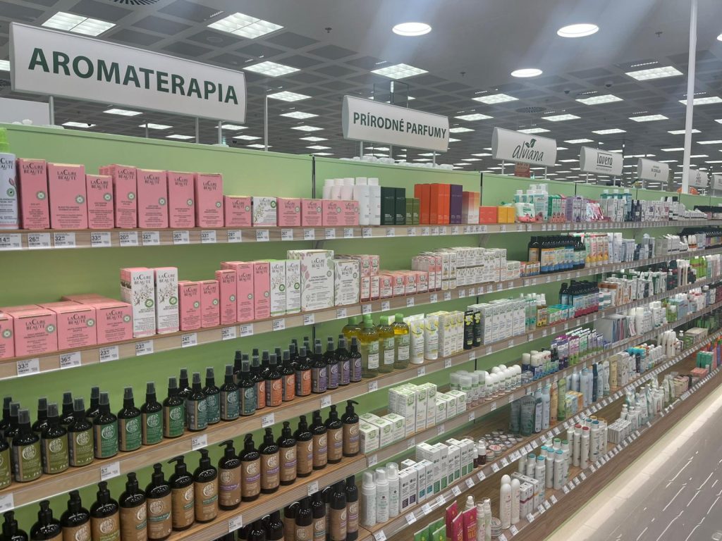 Predajňa Muller v Avione je otvorená. Boli sme pri tom.