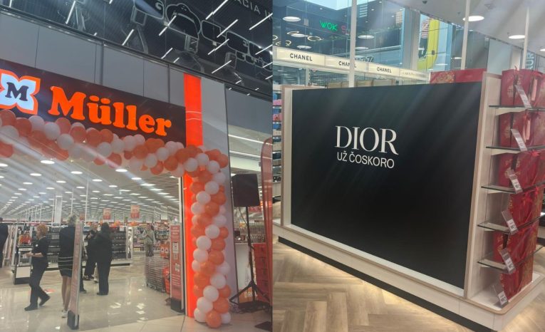 Predajňa Muller v Avione je otvorená. Boli sme pri tom.