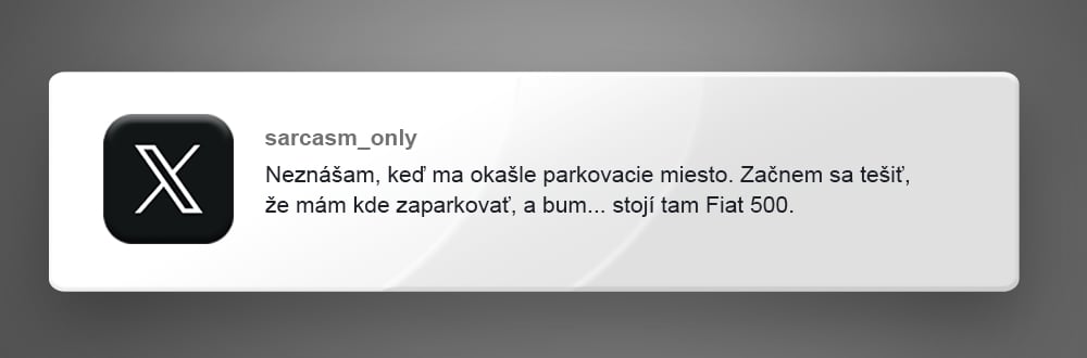 príspevky šoférovanie humor