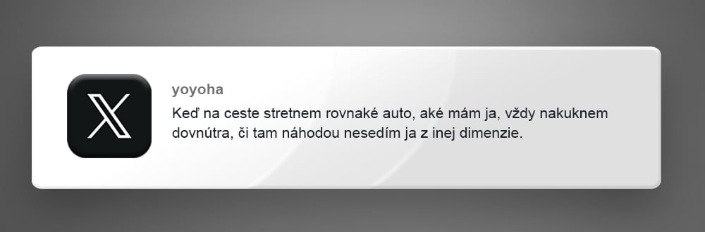 príspevky šoférovanie humor