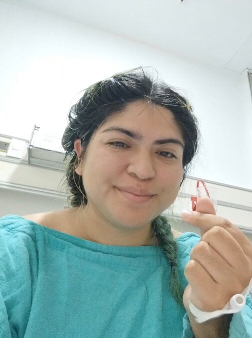 Monica Deyanira Cabrera Barajas piercing pľúca