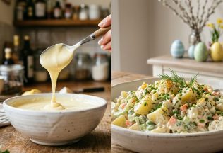 Správna majonéza je dôležitá pre celkovú chuť šalátu