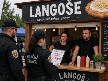 finančná správa langoš peniaze pokuta absurdita