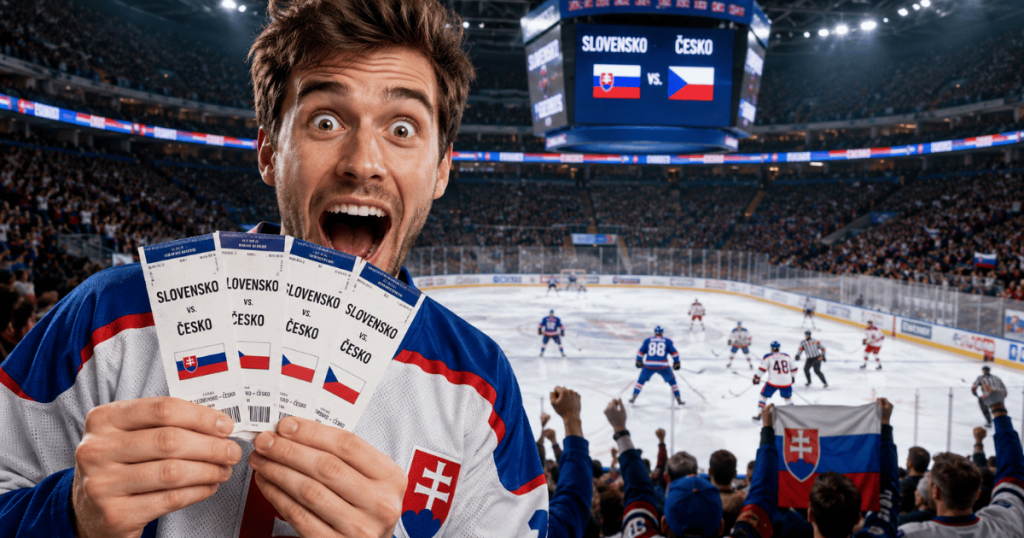 Odmeňujeme našich verných čitateľov. Získaj 4 lístky na hokejový šláger Slovensko vs. Česko