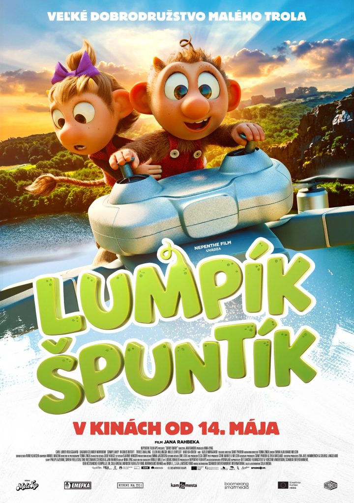 Lumpík Špuntík, filmy, animovaný film, kino program, slovenské kino, kino premiéra, filmová novinka