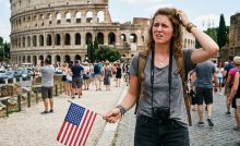 Američania v Európe
