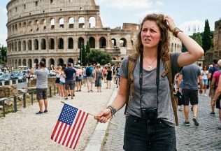 Američania v Európe