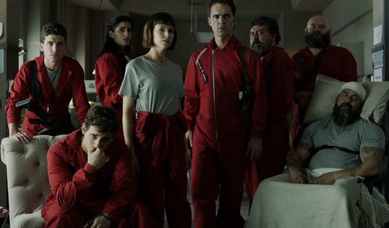 Netflix, stream platformy, Money Heist, krimi seriál