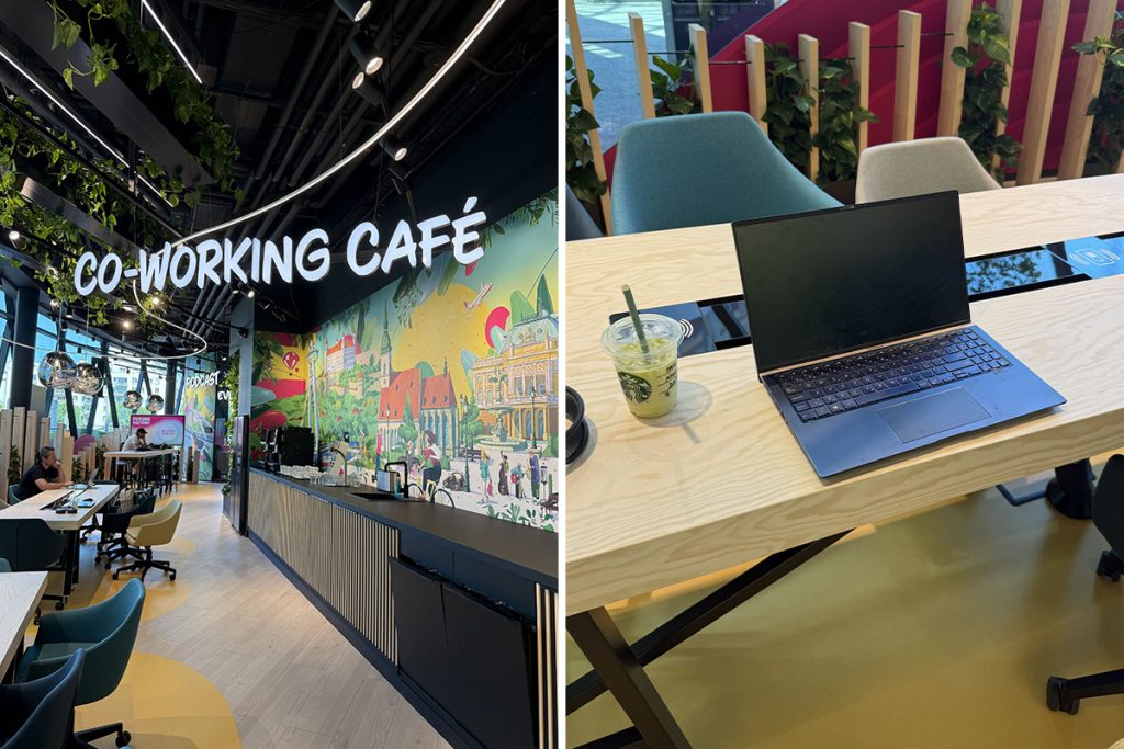 práca z domu co-workingový priestor