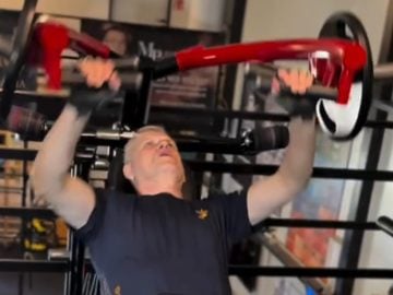 františek obermayer dôchodca šport fitness centrum športovec