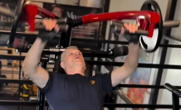 františek obermayer dôchodca šport fitness centrum športovec
