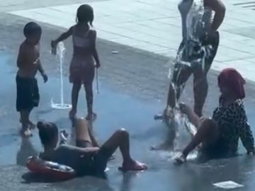 humenné fontána návštevníci rómovia pobúrenie reakcie ľudí video